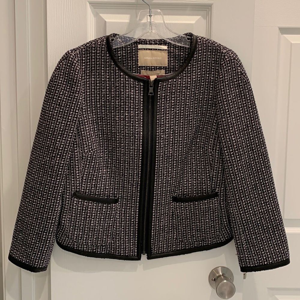 NWT-Banana Republic Crop Jacket